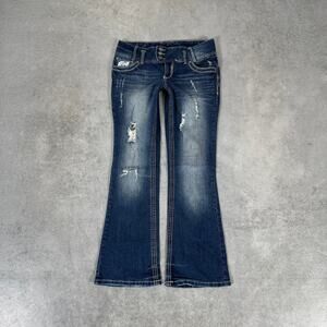 Bootcut Low Rise Series 31 Stretch Western Flare Womens Jeans Size: 9